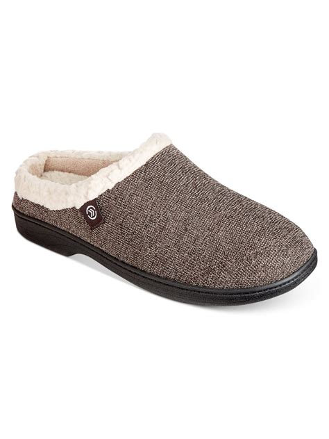 slippers isotoner|isotoner slippers for men.